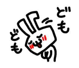 tugaru premium rabbit sticker #8835663