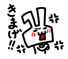 tugaru premium rabbit sticker #8835670