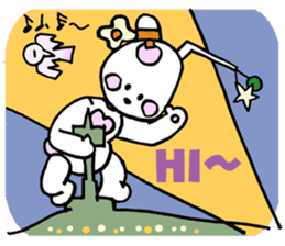 Dogsili - dreaming artist sticker #8878942