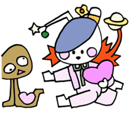 Dogsili - dreaming artist sticker #8878947