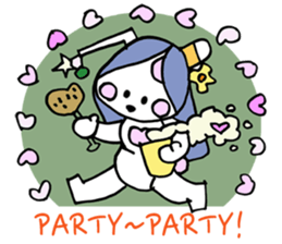 Dogsili - dreaming artist sticker #8878948