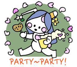 Dogsili - dreaming artist sticker #8878948