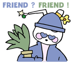 Dogsili - dreaming artist sticker #8878960