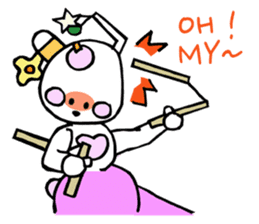 Dogsili - dreaming artist sticker #8878970