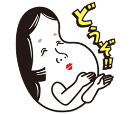 OTAFUKU 5 sticker #8930028