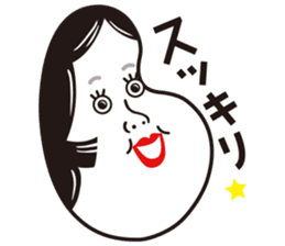 OTAFUKU 5 sticker #8930041