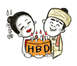 kamlo & kamla sticker #8992458