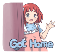 Risa chan @ Kawaii Girl - Eng sticker #9007387