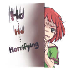 Risa chan @ Kawaii Girl - Eng sticker #9007404