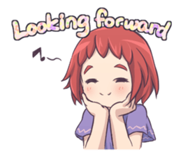 Risa chan @ Kawaii Girl - Eng sticker #9007408