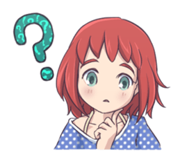 Risa chan @ Kawaii Girl - Eng sticker #9007410