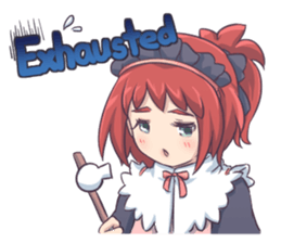 Risa chan @ Kawaii Girl - Eng sticker #9007414