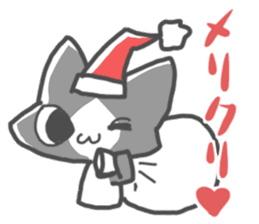 Christmas of nyanko sticker #9026240