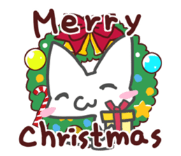 Christmas of nyanko sticker #9026244