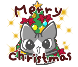 Christmas of nyanko sticker #9026245
