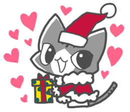 Christmas of nyanko sticker #9026264