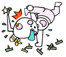 Dogsili - dreaming festival sticker #9068002