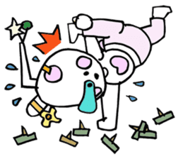 Dogsili - dreaming festival sticker #9068002