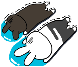 Zai Zai and Maru sticker #9082556