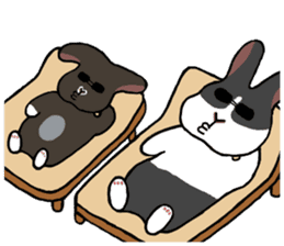 Zai Zai and Maru sticker #9082557