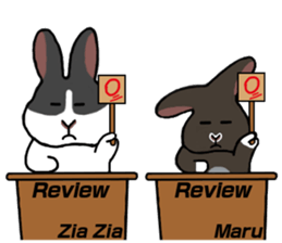 Zai Zai and Maru sticker #9082571