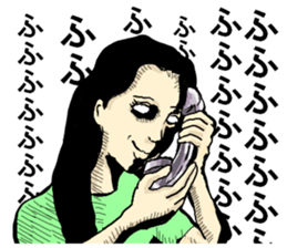 uzai choicowa no gekiga 3 sticker #9084099