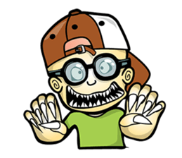 Nah-Ther (eng.) sticker #9148838