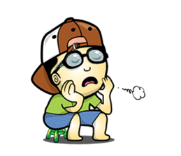 Nah-Ther (eng.) sticker #9148845