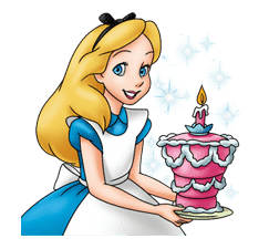 Alice in Wonderland sticker #21586