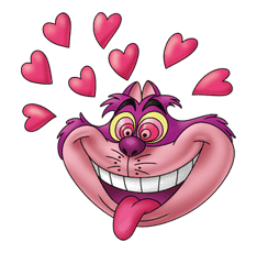 Alice in Wonderland sticker #21592