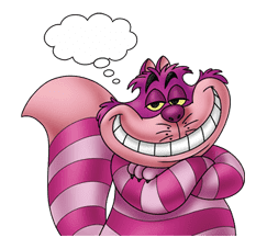 Alice in Wonderland sticker #21597