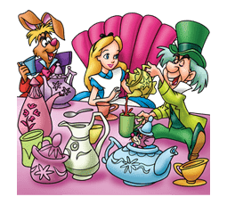 Alice in Wonderland sticker #21605