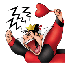 Alice in Wonderland sticker #21608