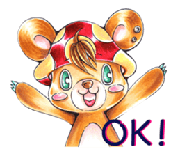 A lovely day with G Goo Bear sticker #9269066