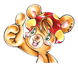 A lovely day with G Goo Bear sticker #9269068