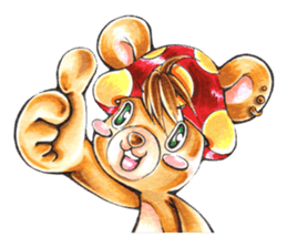 A lovely day with G Goo Bear sticker #9269068