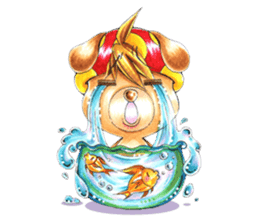 A lovely day with G Goo Bear sticker #9269085