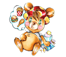 A lovely day with G Goo Bear sticker #9269089