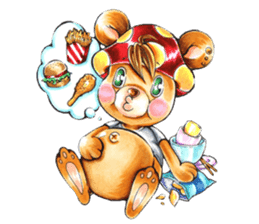 A lovely day with G Goo Bear sticker #9269089