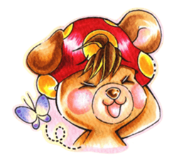 A lovely day with G Goo Bear sticker #9269091