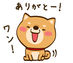 Cute Shibainu sticker #9289146