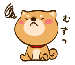 Cute Shibainu sticker #9289156
