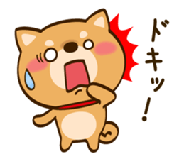 Cute Shibainu sticker #9289175