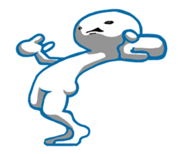 another dimension man 2 sticker #9420970