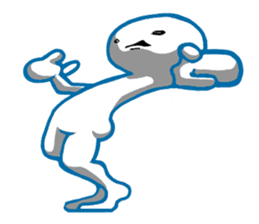 another dimension man 2 sticker #9420970