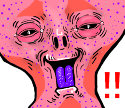 another dimension man 2 sticker #9420978