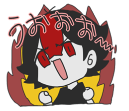 Spider anthropomorphic!Sticker sticker #9571226