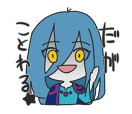 Spider anthropomorphic!Sticker sticker #9571234