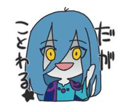 Spider anthropomorphic!Sticker sticker #9571234