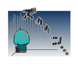 Spider anthropomorphic!Sticker sticker #9571242